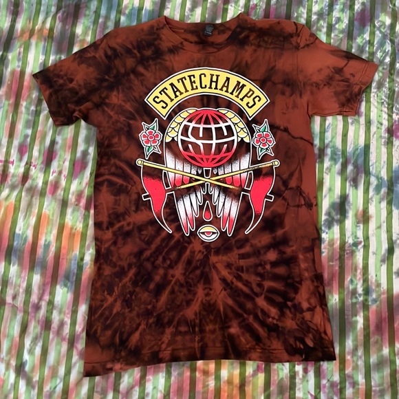 One of a kind State Champs reverse dye band tee unisex Medium - Picture 1 of 5